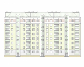 Диплом №2102 "8 этажный жилой дом с монолитным каркасом в г. Уфа"